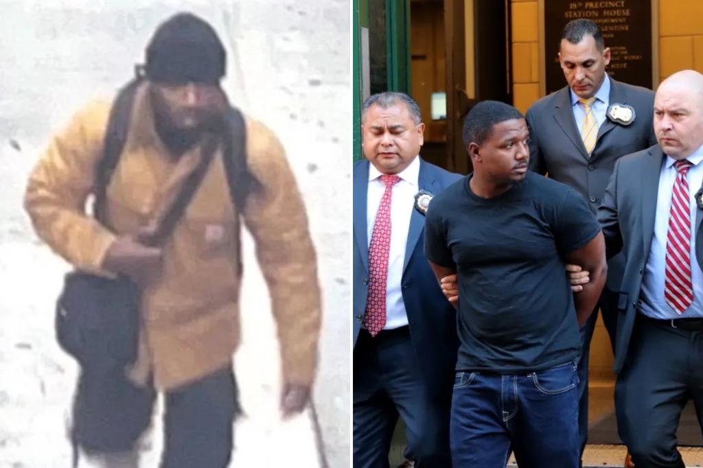 Sicko arrested for fatally strangling woman outside Times Square hotel after random stalking: sources