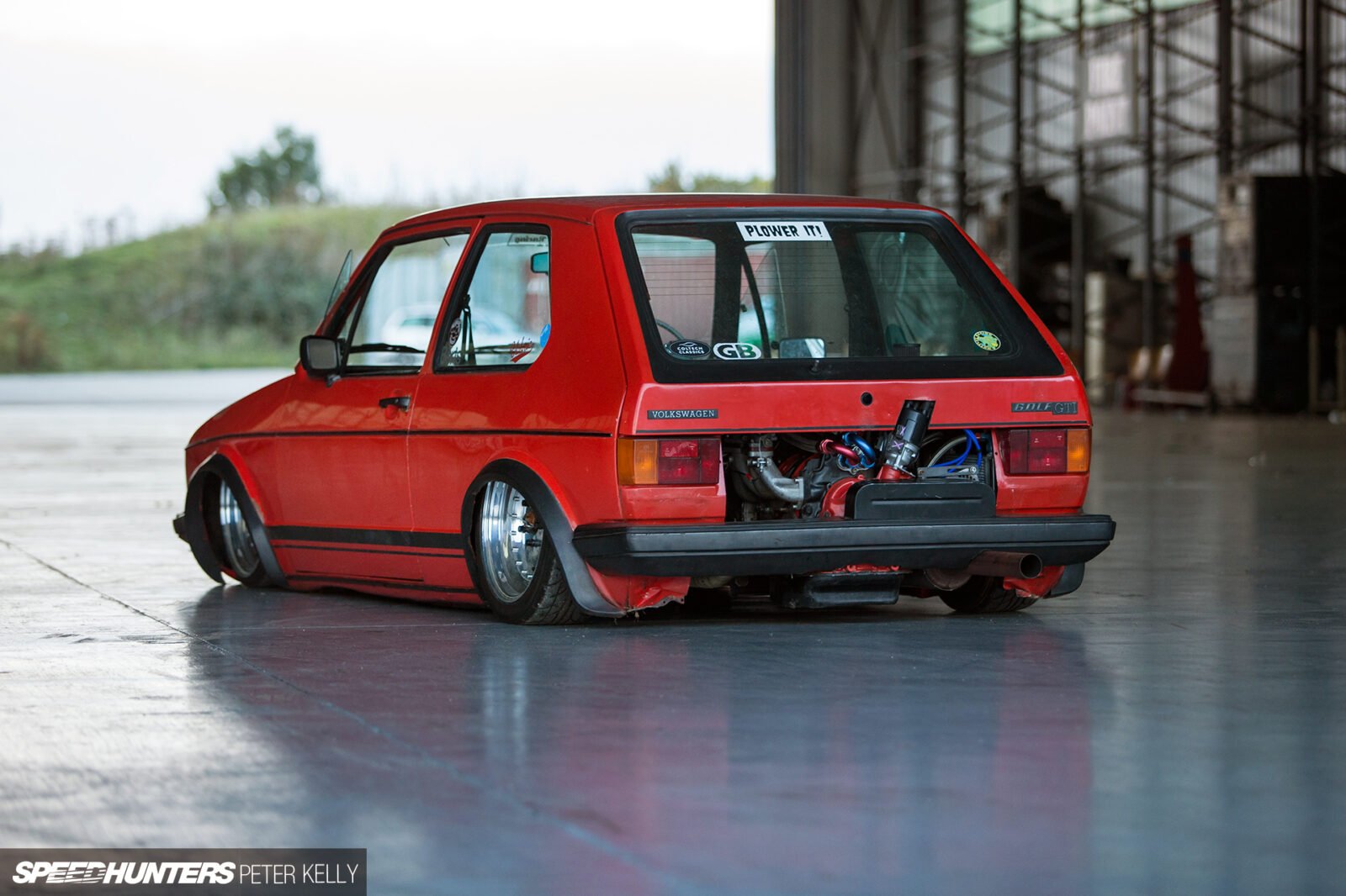 Throwback: The Golf/Beetle Mashup With A Rotary In The Rear