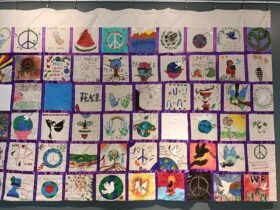 UN removes pro-Palestinian art from public quilt exhibition