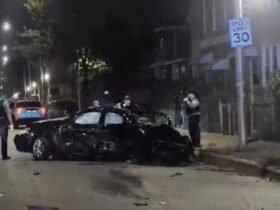 Videos have been released of a fatal crash in which Chicago police 'followed' the suspects' car