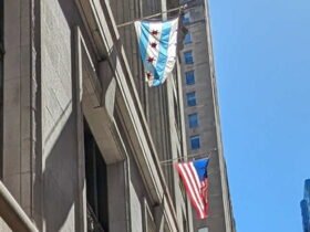 Why aren't Chicago's flags flying at half-mast? When will they be reduced?