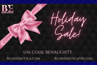 Blush Erotica invites fans to be naughty this holiday season with a 25% discount