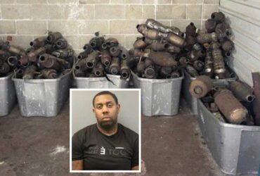 Catalytic converter theft 'leader' gets 3 years in prison