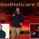 Comedian Tim Dillon plays 'ghost' of UnitedHealthcare CEO Brian Thompson in Netflix Roast