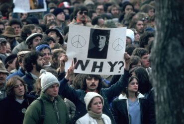 December 8, John Lennon shot to death