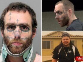 Facial tattoo maniac sentenced to 100 years for shootings that killed one person and injured others in Nevada, Arizona