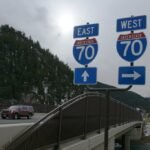 I-70 closed in the mountains due to snowy roads