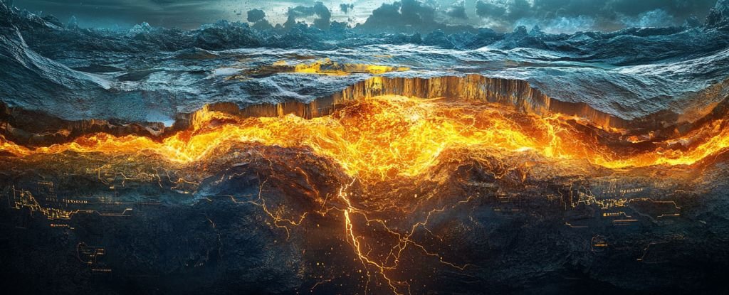 It Literally Takes Fire And Brimstone to Transport Gold to Earth's Surface : ScienceAlert