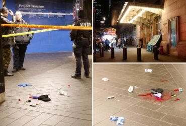 NYC maniac shoots two people at Grand Central subway station in separate attacks on Christmas Eve