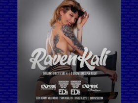RAVEN KALI ANNOUNCED AT EXPOSÉ GENTLEMEN'S CLUB SAN DIEGO