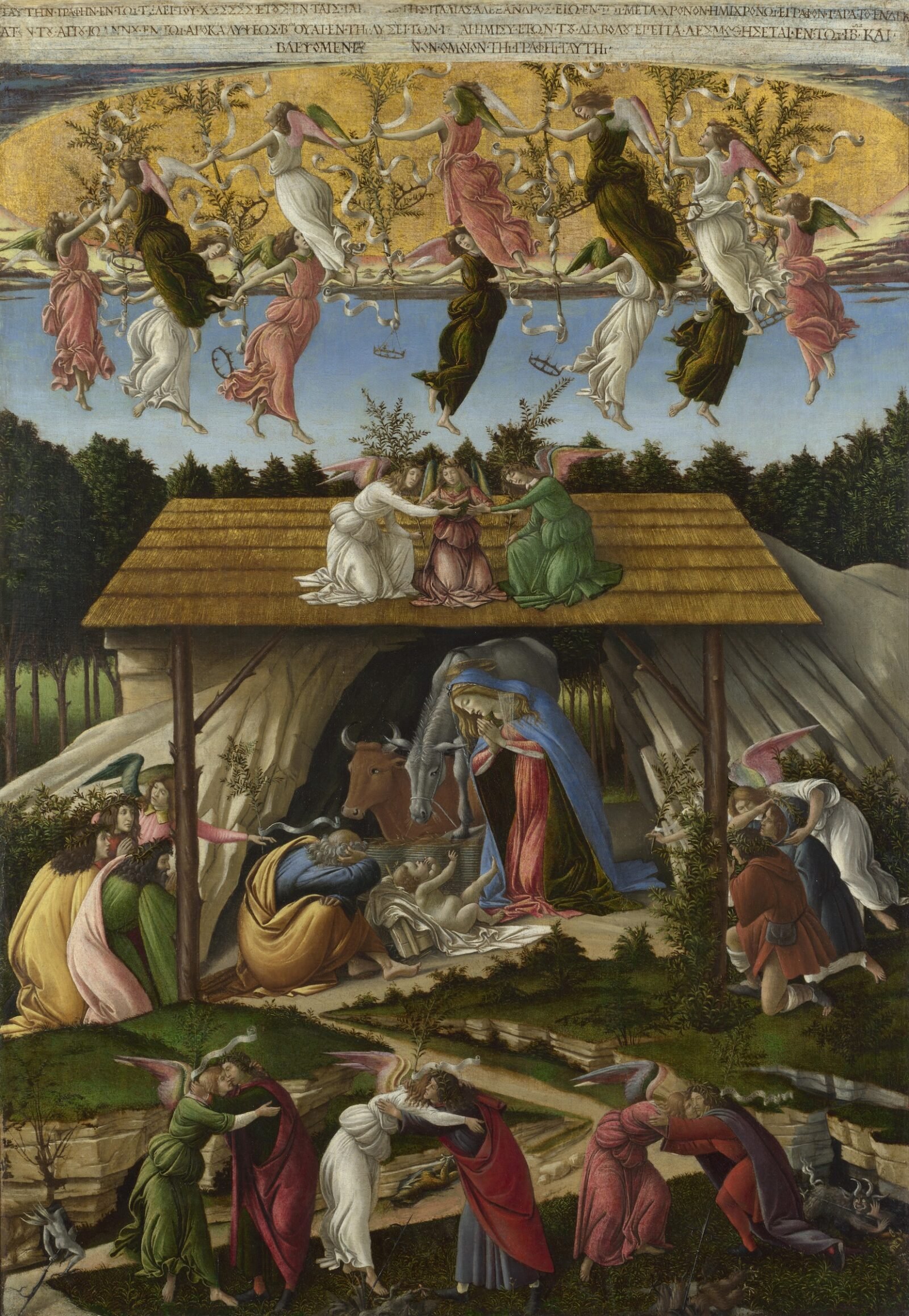 Review of Botticelli's evocative 'Mystic Nativity'