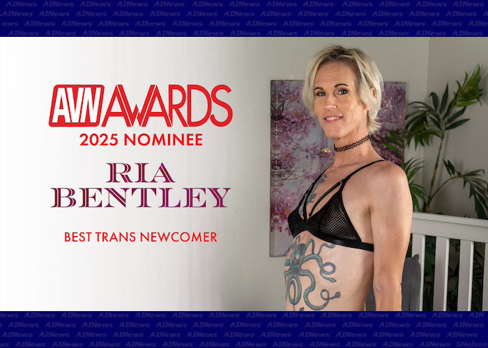 Ria Bentley receives nomination for the 2025 AVN Award