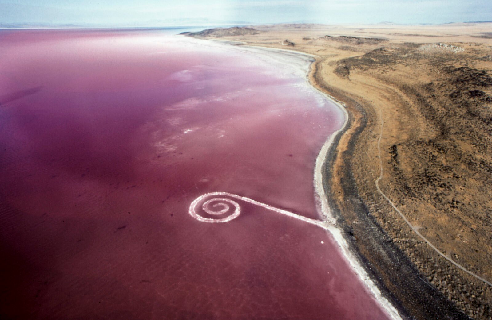 Robert Smithson's “Spiral Jetty” added to the National Register of Historic Places