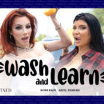 Romi Rain joins Transfixed in Steamy debut with Ariel Demure, Wash and Learn