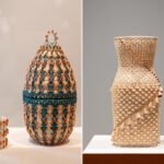 Stamp Gallery Exhibition Centers Black Ash Basket Weavers Kelly Church and Cherish Parrish