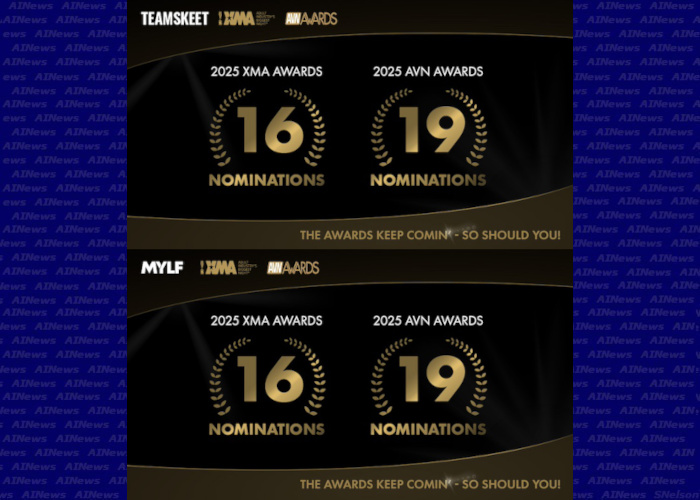 TeamSkeet and MYLF Celebrate Major Industry Recognition with 35 Award Nominations at XMA and AVN