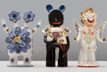 The exuberant porcelain characters of Vipoo radiate optimism and solidarity – colossal