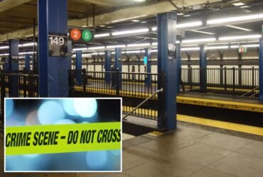 Whacko pushes elderly man onto New York train tracks in surprise attack, then blurts out: 'I didn't do it': sources