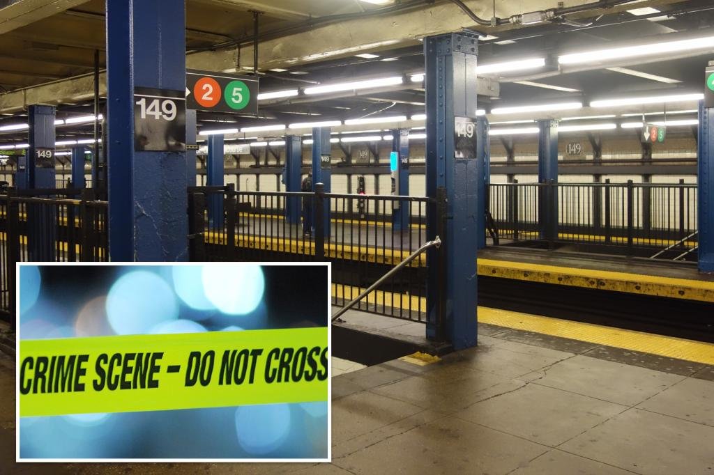Whacko pushes elderly man onto New York train tracks in surprise attack, then blurts out: 'I didn't do it': sources