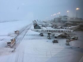 100 flights canceled, delayed at Denver airport amid snowy weather