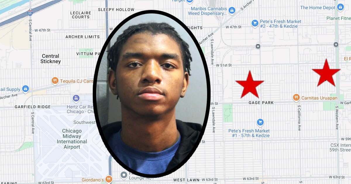 A Chicago man is accused of carjacking a driver at gunpoint and robbing another man less than an hour later