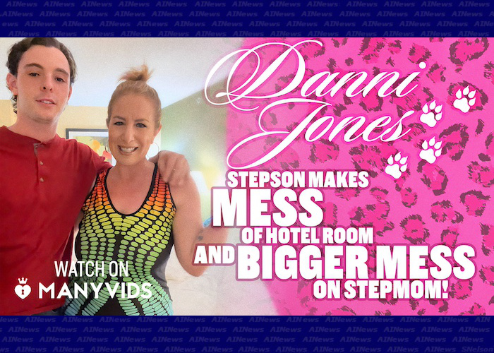 Danni Jones nominated for the ManyVids Video of the Award 2025