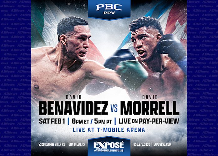 David Benavidez vs David Morrell PPV competition on exposé