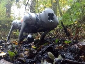 Dog robots can traverse the mud using moose-inspired hooves