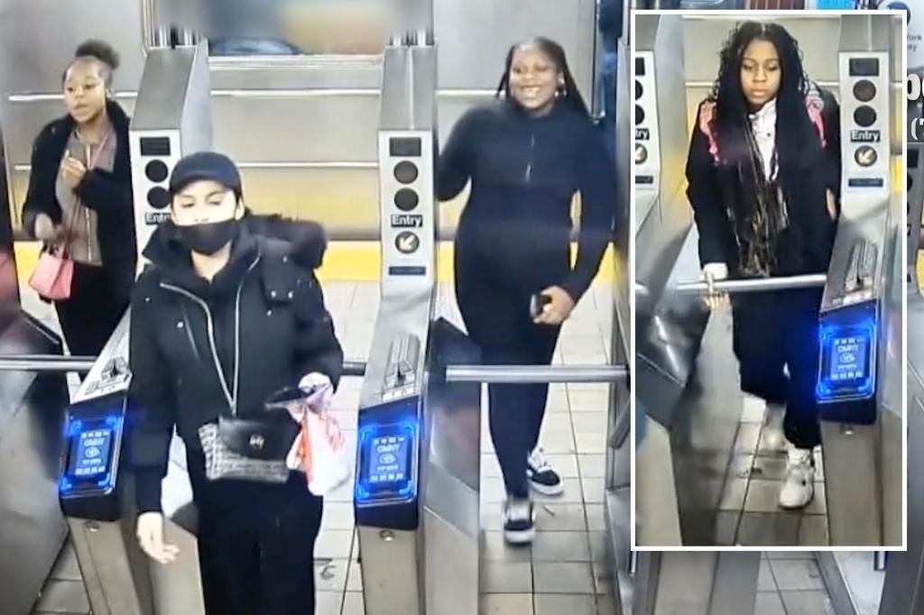 Four teenage girls arrested in violent robbery in New York of woman, 71, on her way to church on New Year's Day: police