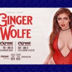 GINGER WOLFE APPEARED AT BOTH EXPOSÉ GENTLEMEN'S CLUBS SAN DIEGO