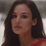 Gorgeous daughter of former Chelsea star strips down to racy lingerie in the snow and says: 'I wonder why I'm still sick'
