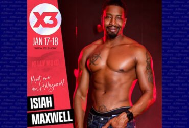 Isiah Maxwell has a full schedule planned for the X3 weekend