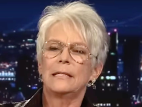 Jamie Lee Curtis Holds Back Tears On 'The Tonight Show'