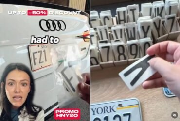 New York's toll tax boosts sales of illegal DIY kits that allow drivers to obscure their license plates