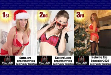 SARA JAY HAS BEEN SOLD #1 VNALIVE.COM CAM STAR FOR DECEMBER 2024!