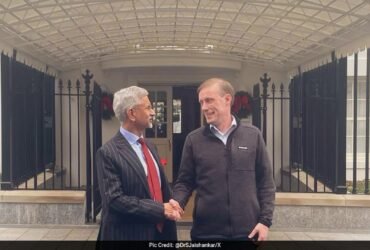 US National Security Adviser Meets Foreign Minister S Jaishankar In Delhi