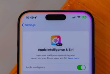 Apple Intelligence settings