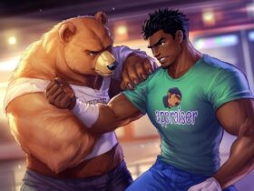 u8582458568_man_wrestling_bear._the_bear_is_wearing_a_t-shirt_d1cde7a0-840b-46ab-9a03-151e58d242e2_3