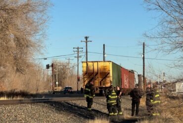 Arvada intersections blocked by several detached train cars cleared