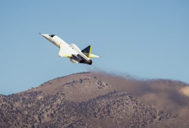 Experimental jet reaches supersonic flight, minus de Boom