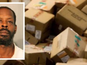 For his 66th arrest, he is responsible for stealing packages from a building where he was trapped 3 times before