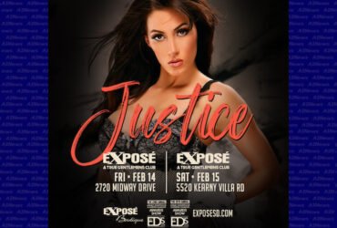 Justice with both exhibition Gentlemen's clubs San Diego