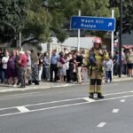 Mass evacuations after gas leak at university