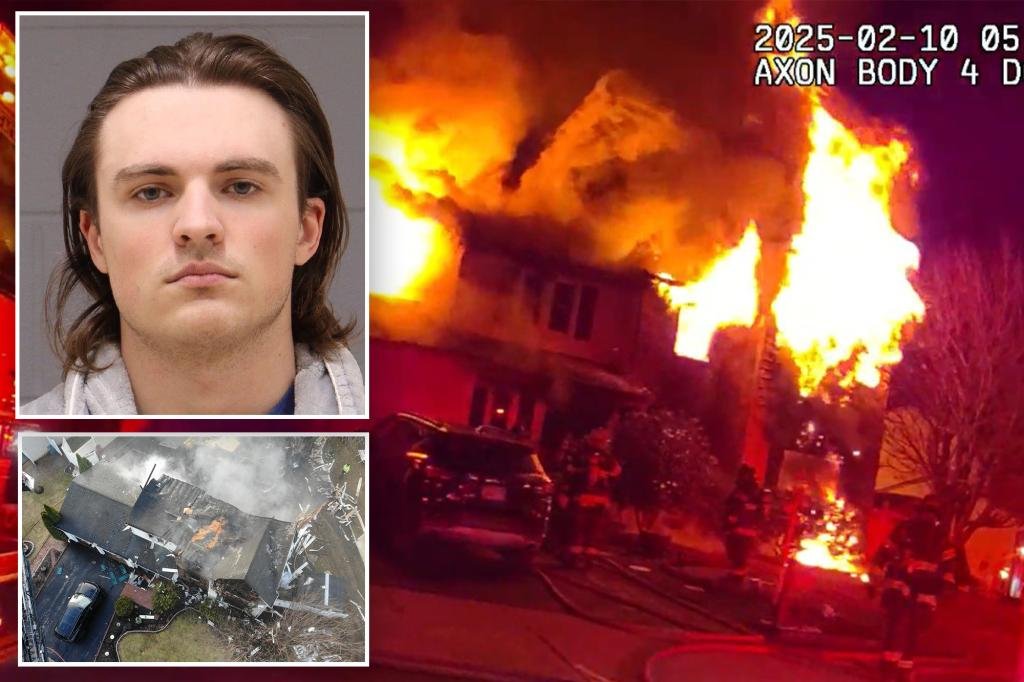 Michigan Man drives more than 700 miles, burns home of the person who communicated with his ex: civil servants