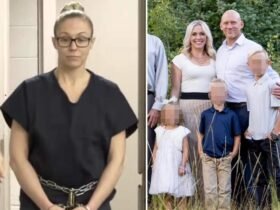 Rich mother of 3, Jennifer Goldhill, who reportedly killed the husband after discovering that her affair appears before the court while the police are still looking for the body