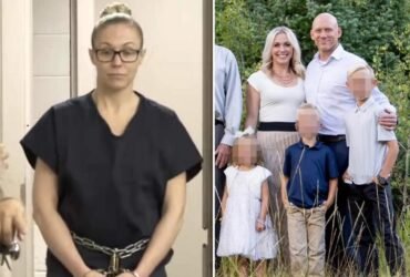 Rich mother of 3, Jennifer Goldhill, who reportedly killed the husband after discovering that her affair appears before the court while the police are still looking for the body