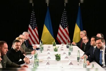 Ukraine's "Low Chance To Survive" Message To US Amid Munich Talks To End War