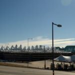 American Airlines plane catches fire at DIA