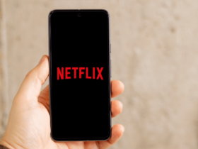 Netflix screen on Pixel 8