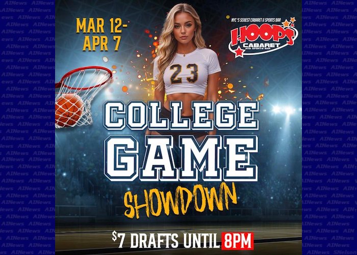 College Game Showdown at Hoops Cabaret